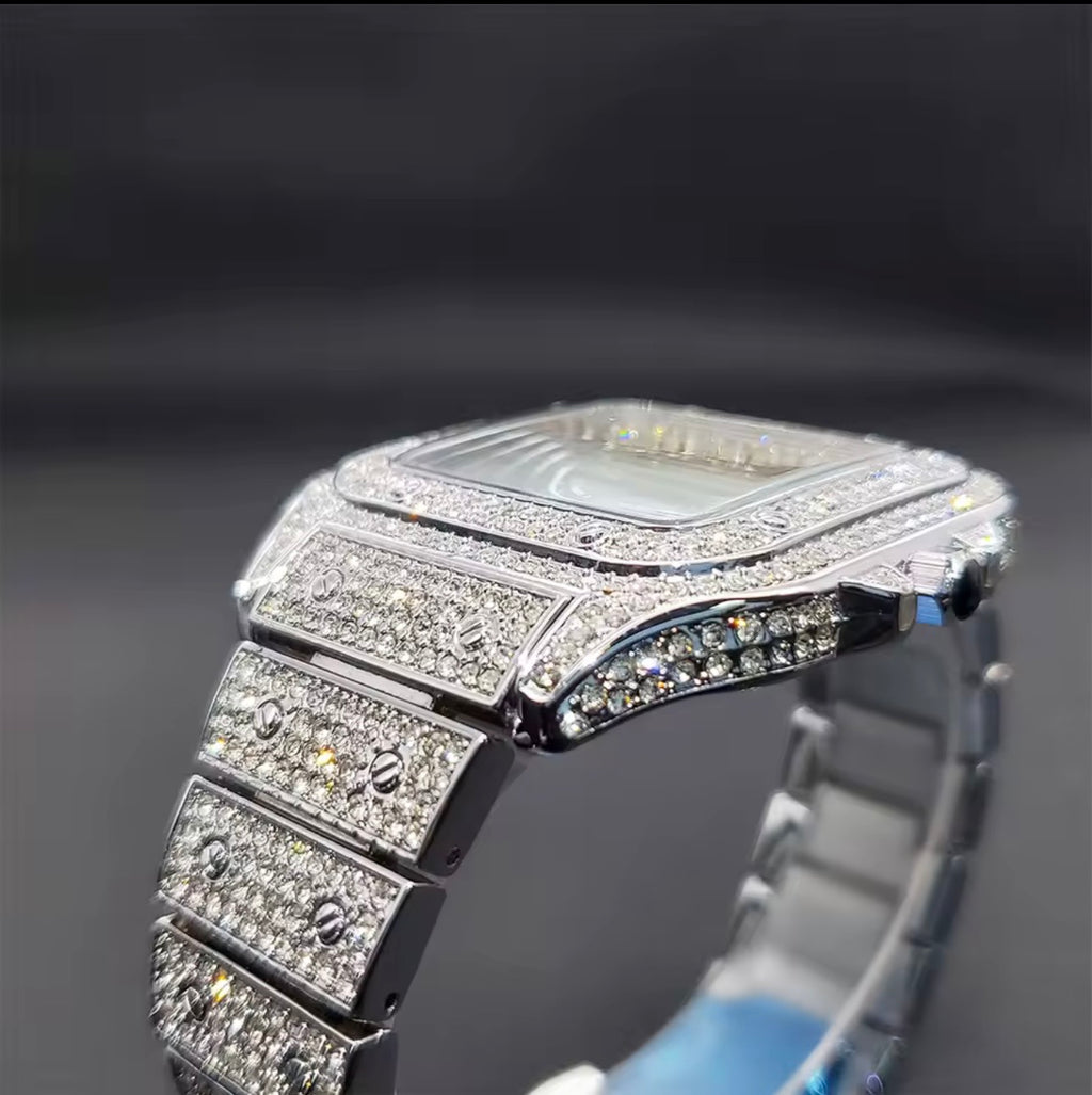 👑 Emo Santos Diamond Watch 💎