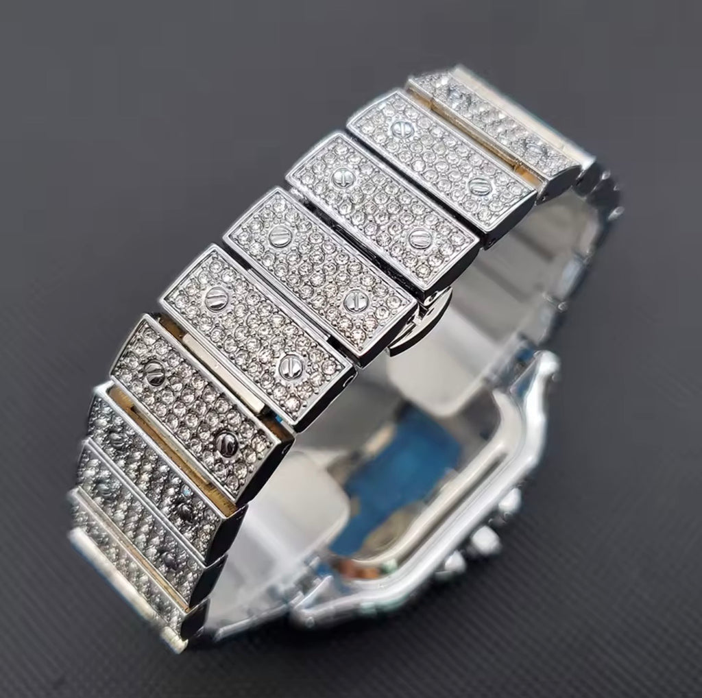👑 Emo Santos Diamond Watch 💎